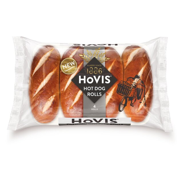 Hovis Premium Hot Dog Rolls