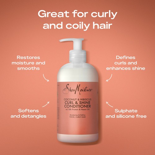 Shea Moisture Coconut & Hibiscus Conditioner  thumbnail 3