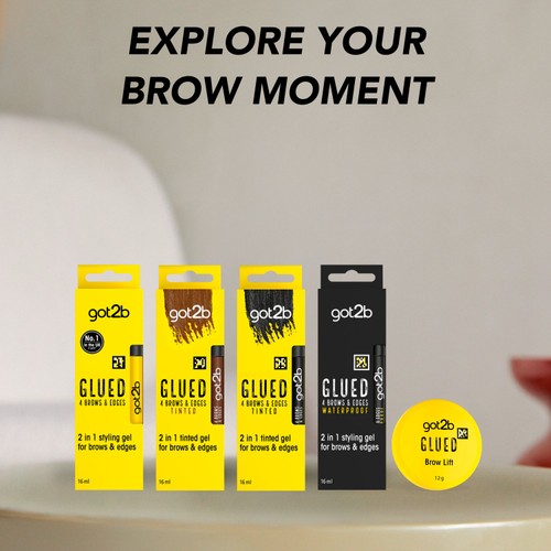 Schwarzkopf got2b Glued 4 Brows & Edges 2 in 1 Hair Gel thumbnail 6