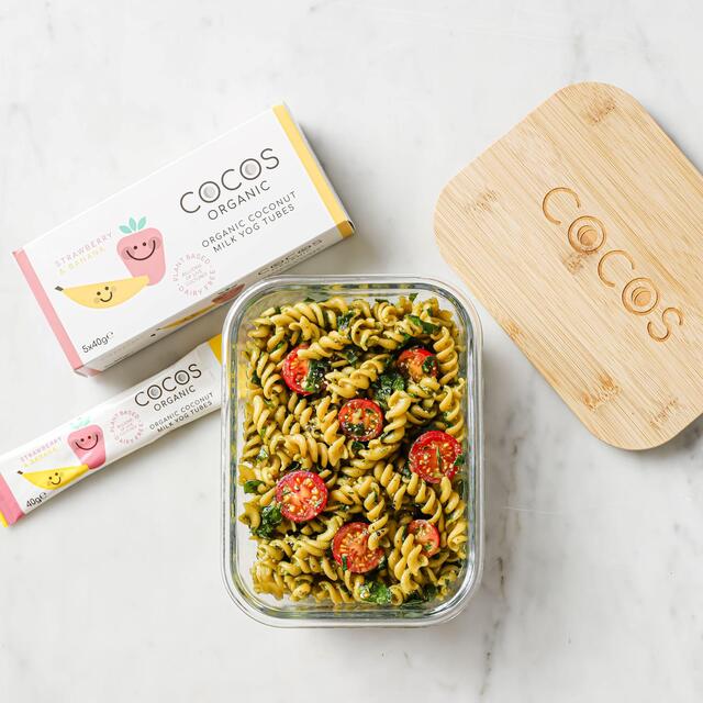 COCOS Organic Strawberry and Banana Coconut Yoghurt Tubes thumbnail 2