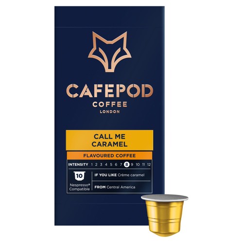 CafePod Call Me Caramel Nespresso Compatible Aluminium Coffee Pods thumbnail 2