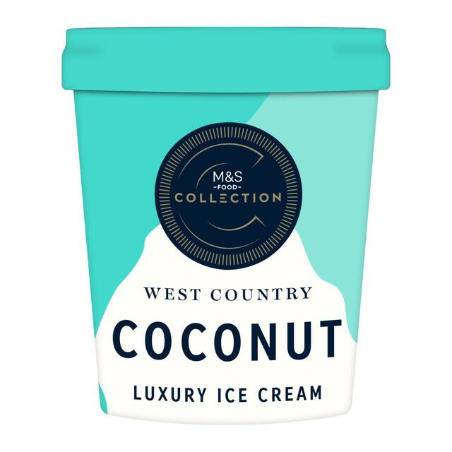 M&S West Country Coconut Luxury Ice Cream
