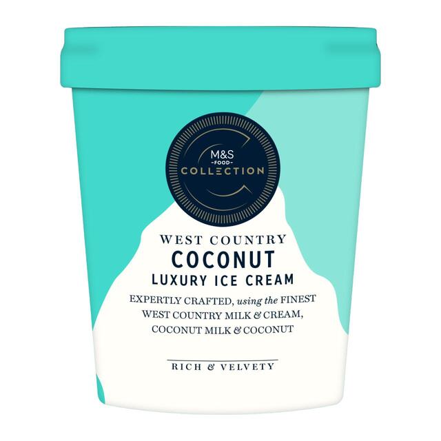 M&S West Country Coconut Luxury Ice Cream thumbnail 2