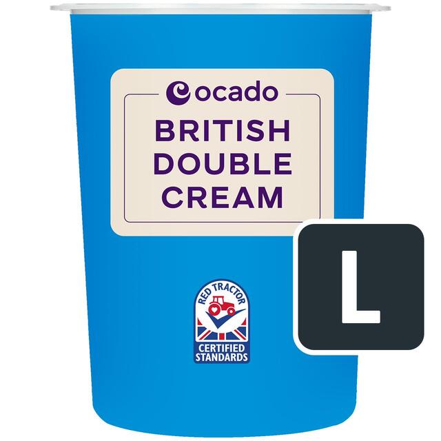 Ocado British Double Cream