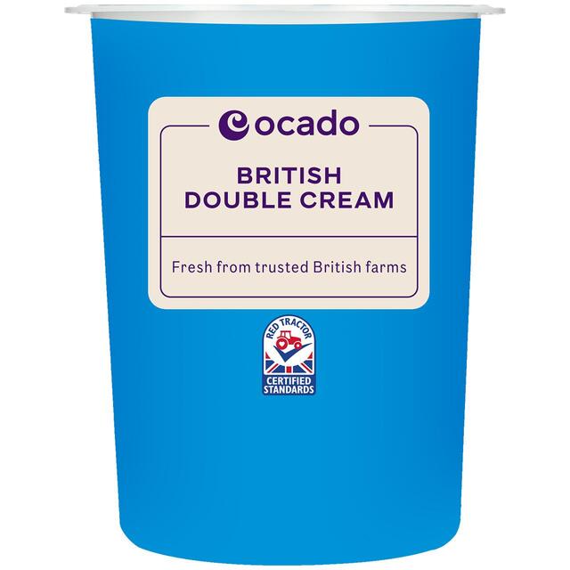 Ocado British Double Cream thumbnail 2
