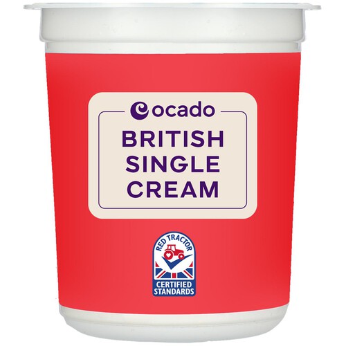 Ocado British Single Cream