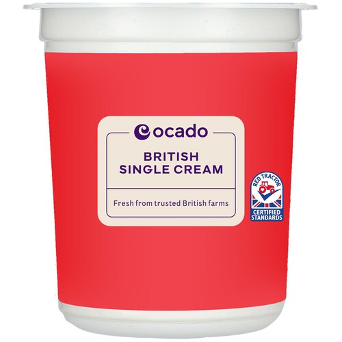 Ocado British Single Cream thumbnail 2