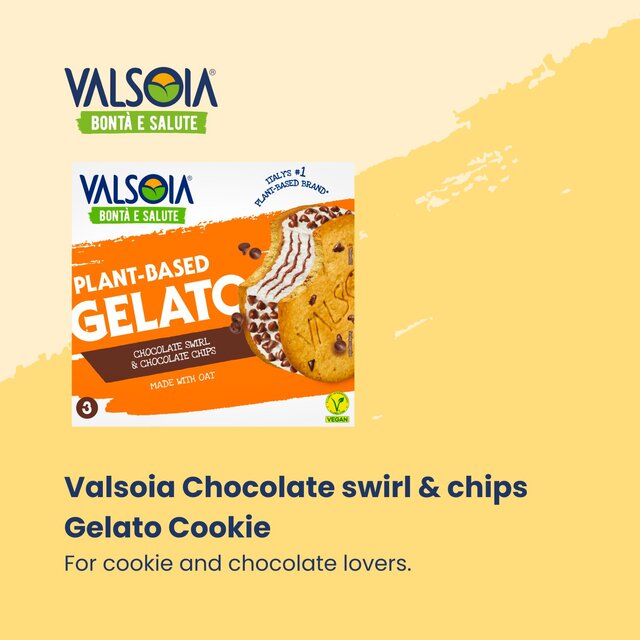 Valsoia Oat Based Gelato Cookie thumbnail 2