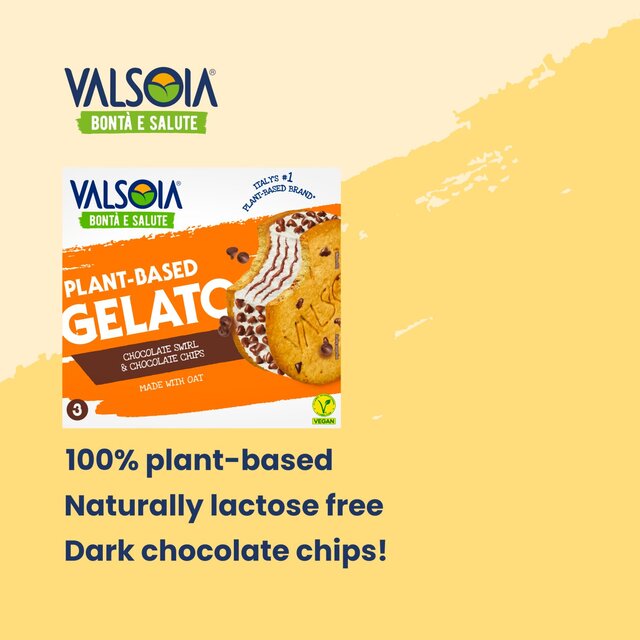 Valsoia Oat Based Gelato Cookie thumbnail 3