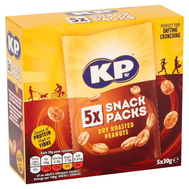 KP Dry Roasted Peanuts Multipack thumbnail 3