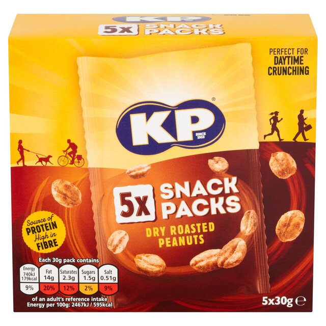 KP Dry Roasted Peanuts Multipack thumbnail 4