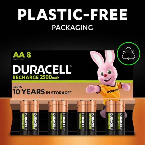 Duracell Recharge Ultra AA Rechargeable Batteries thumbnail 4