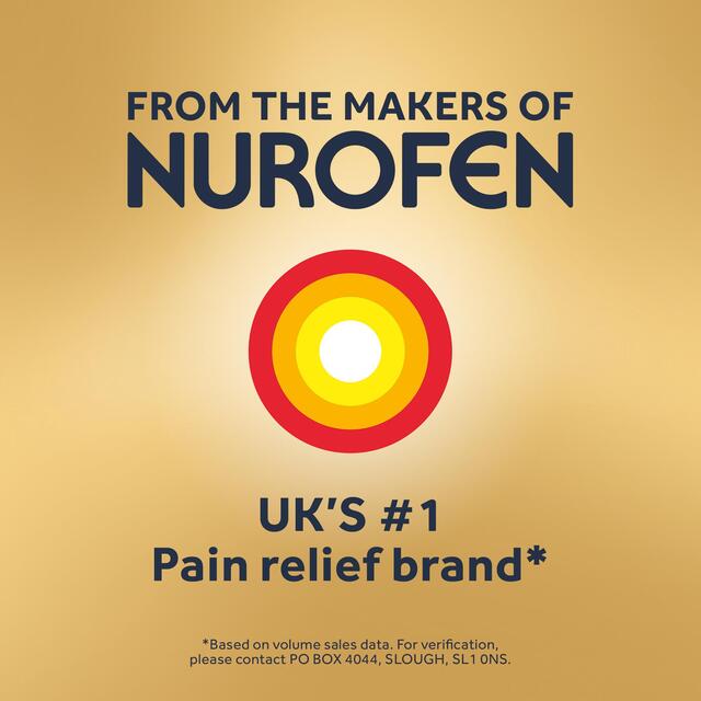 Nuromol Pain Relief Ibuprofen & Paracetamol Tablets thumbnail 5