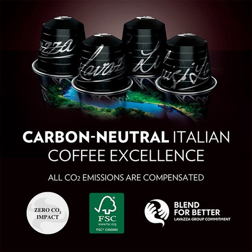 Lavazza Decaf Aluminium Nespresso Compatible Capsules thumbnail 4