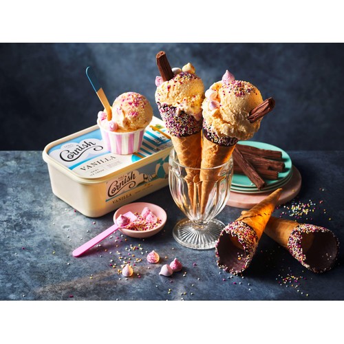 M&S Cornish Vanilla Dairy Ice Cream thumbnail 2
