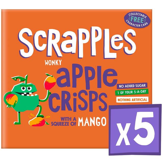 Scrapples Kids Apple & Mango Crisps Multi-Box thumbnail 2