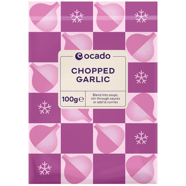 Ocado Frozen Chopped Garlic thumbnail 2
