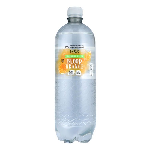 M&S Sparkling Blood Orange Water