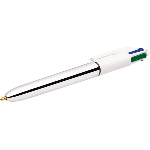 BIC 4 Colours Shine Retractable Ballpoint Pens, Pack of 3 thumbnail 2