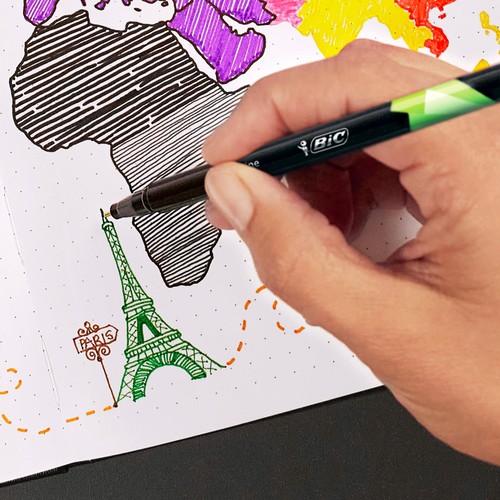 BIC Intensity Fineliners, Pack of 10 thumbnail 2