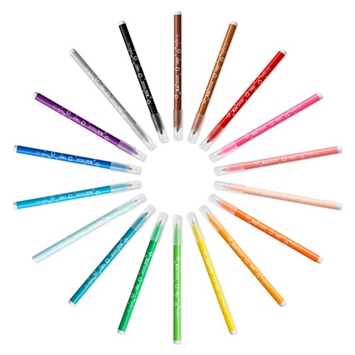 BIC Kids Kid Couleur Colouring Felt Pens, Wallet of 18 thumbnail 3