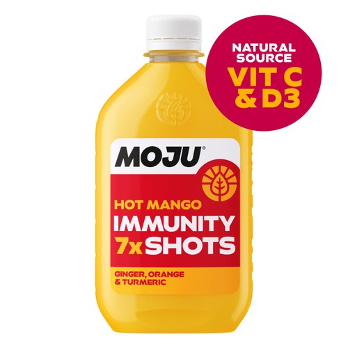 MOJU Hot Mango Immunity Dosing Bottle 7x Shots thumbnail 2