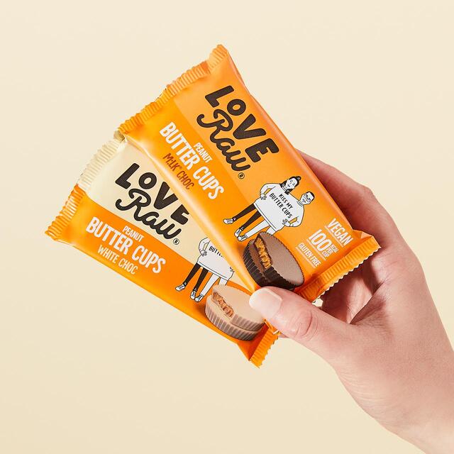 LoveRaw Milk Choc Peanut Butter Cups thumbnail 3