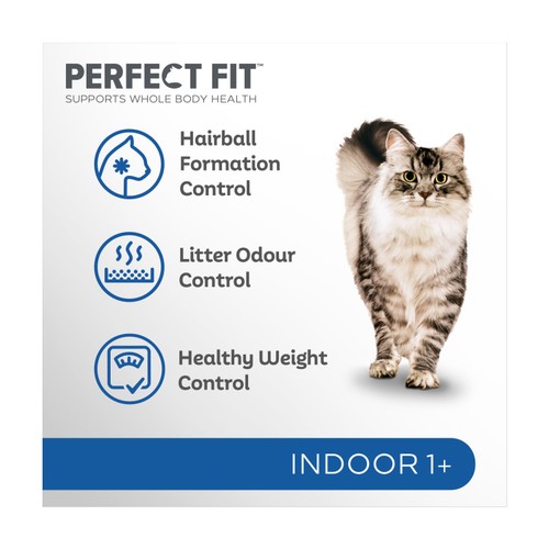 Perfect Fit Indoor Adult Dry Cat Food Chicken thumbnail 2