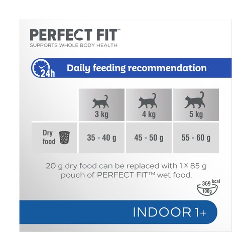 Perfect Fit Indoor Adult Dry Cat Food Chicken thumbnail 3