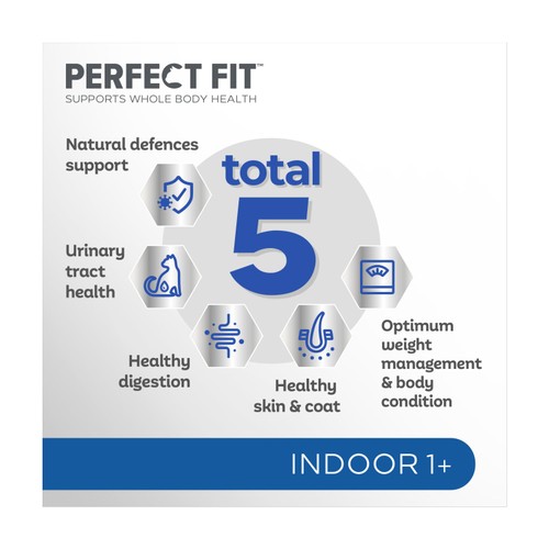 Perfect Fit Indoor Adult Dry Cat Food Chicken thumbnail 4
