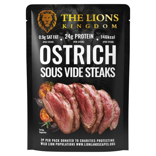 The Lions Kingdom - Ostrich Gold Standard Fillets