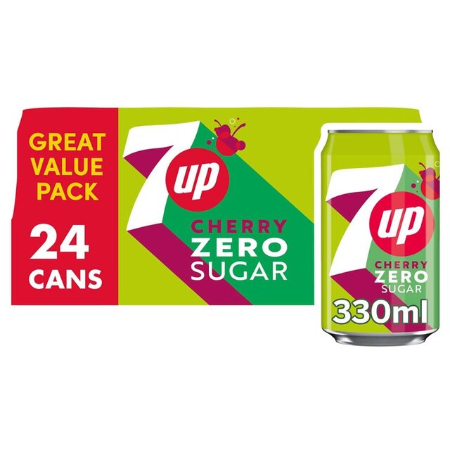 7UP Zero Cherry Lemon and Lime