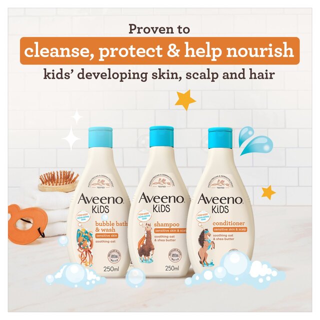 Aveeno Kids Bubble Bath and Wash with Soothing Oat for Sensitive Skin thumbnail 6
