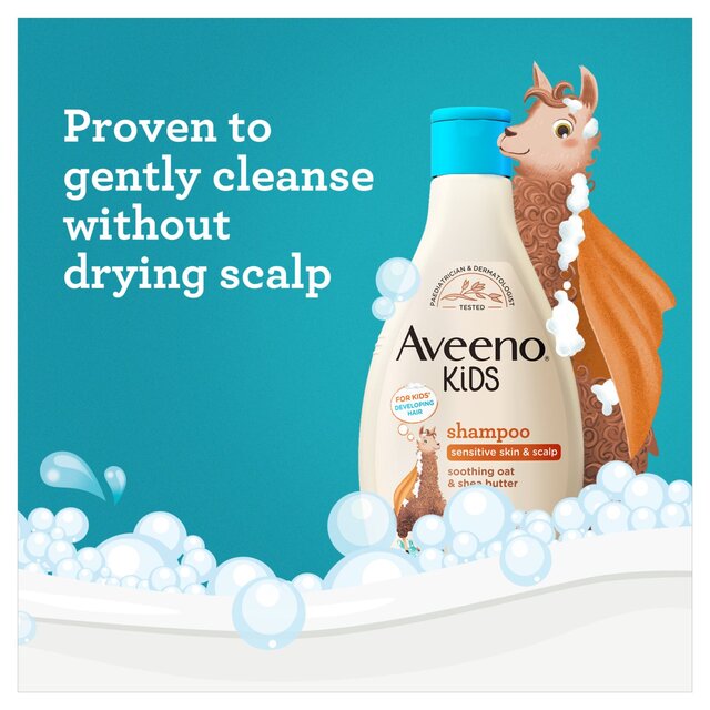 Aveeno Kids Shampoo with Soothing Oat & Shea Butter for Sensitive Skin thumbnail 5
