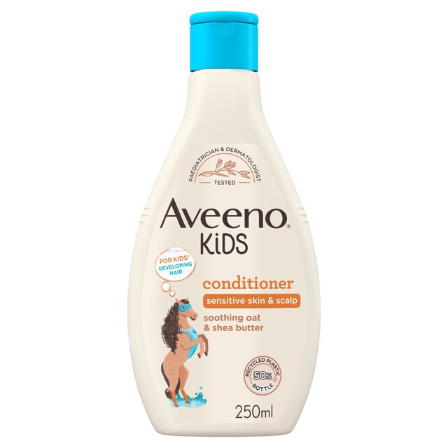 Aveeno Kids Conditioner with Soothing Oat & Shea Butter for Sensitive Skin