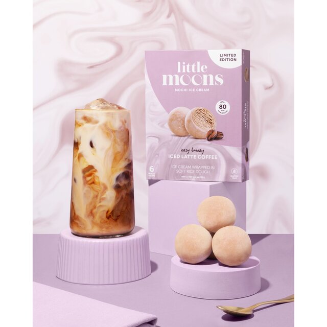 Little Moons Iced Latte Coffee Mochi Ice Cream thumbnail 4