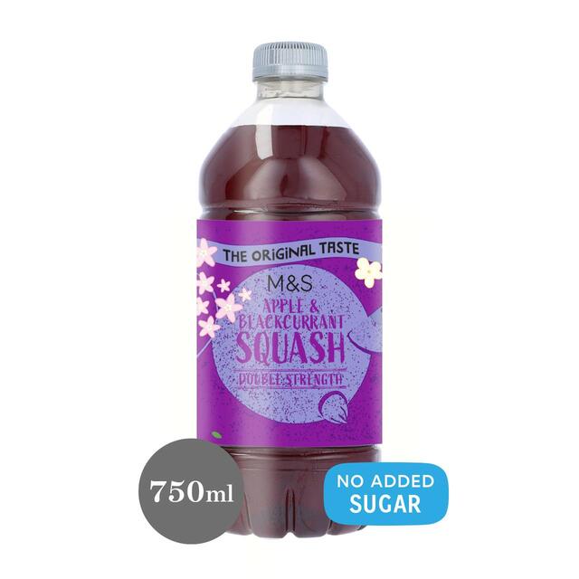 M&S Apple & Blackcurrant Squash