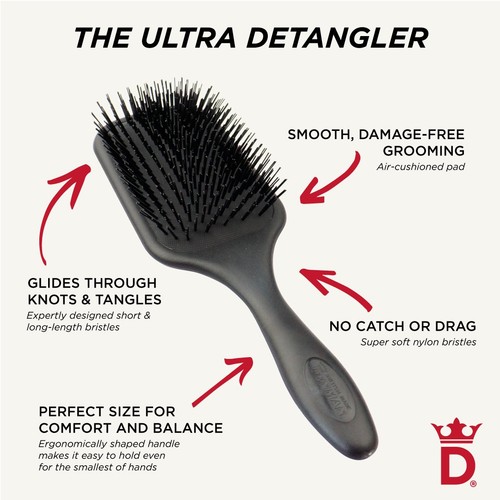 Denman D90L Violet Tangle Tamer Ultra thumbnail 3