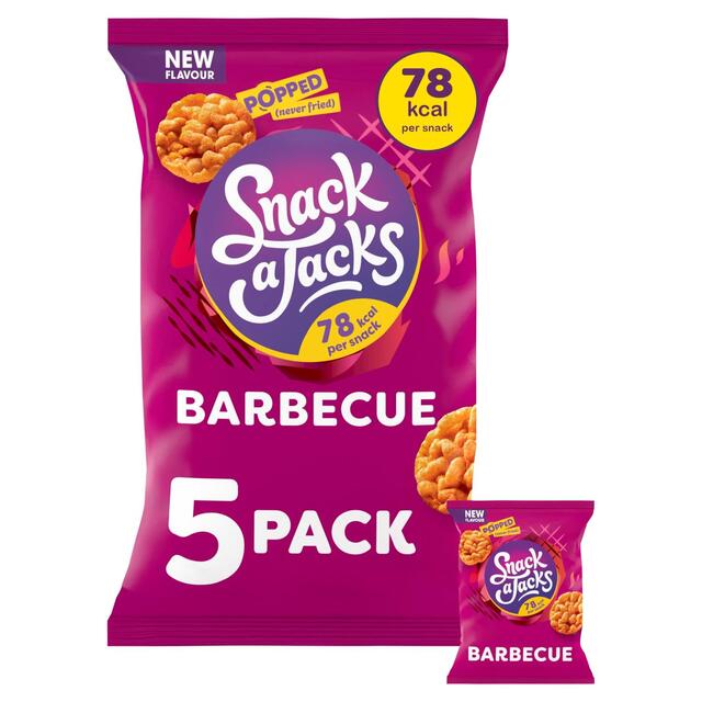 Snack a Jacks Sizzling Barbecue Multipack Rice Cakes thumbnail 3