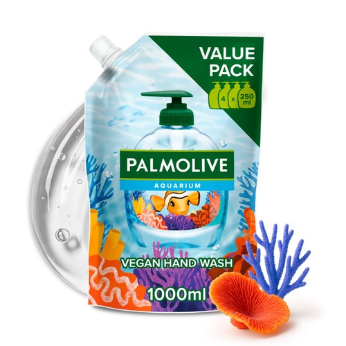 Palmolive Aquarium Vegan Handwash Soap Refill