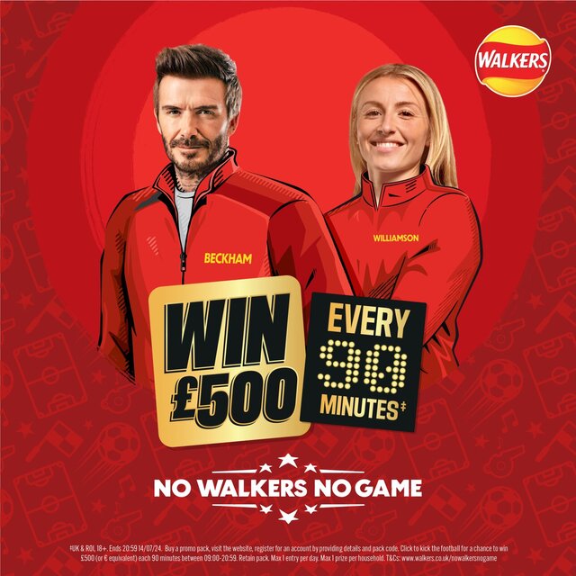 Walkers Salt & Vinegar Sharing Bag Crisps thumbnail 10