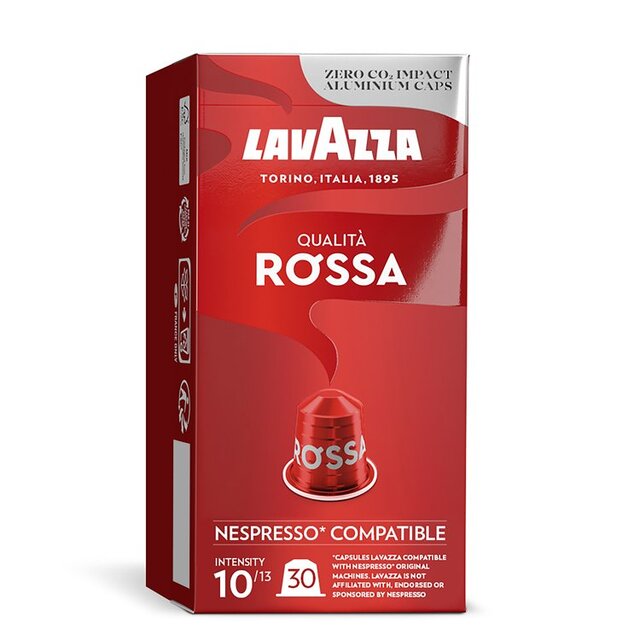 Lavazza Qualita Rossa Aluminium Nespresso Compatible Capsules