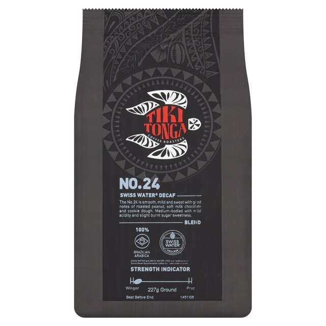Tiki Tonga blend No.24 Decaf Ground Coffee