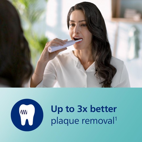 Philips Sonicare Series 3100 Rose & Black Electric Toothbrush Duo Pack thumbnail 3