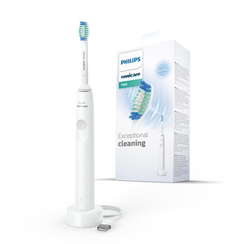 Philips Sonicare Series 1100 Electric Toothbrush in White Grey