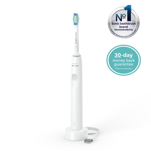 Philips Sonicare Series 1100 Electric Toothbrush in White Grey  thumbnail 2