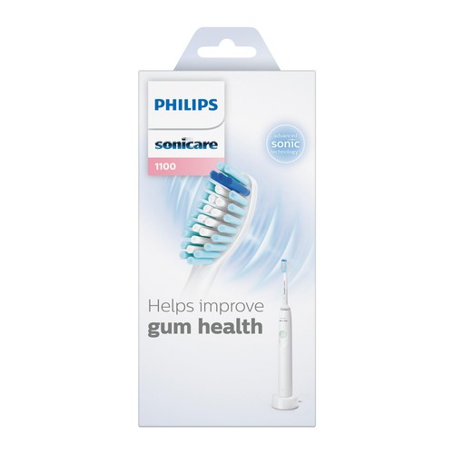 Philips Sonicare Series 1100 White Mint Electric Toothbrush Sensitive thumbnail 3