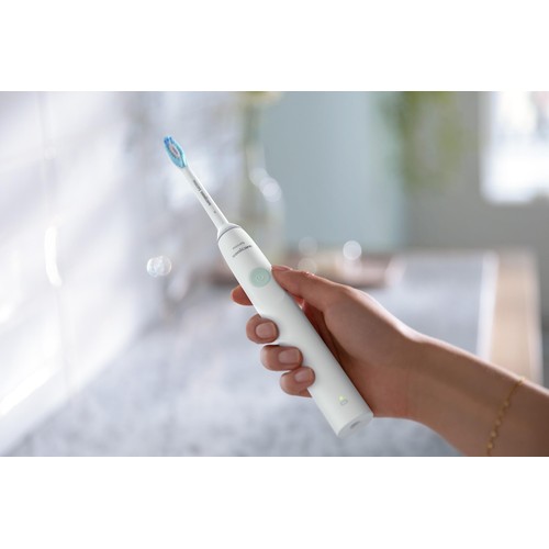 Philips Sonicare Series 1100 White Mint Electric Toothbrush Sensitive thumbnail 4