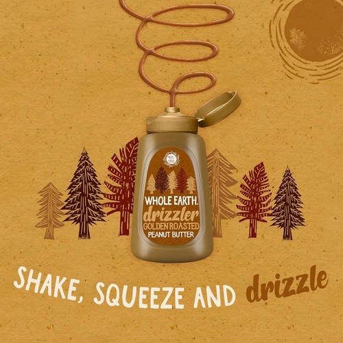 Whole Earth Drizzler Golden Roasted Peanut Butter thumbnail 3