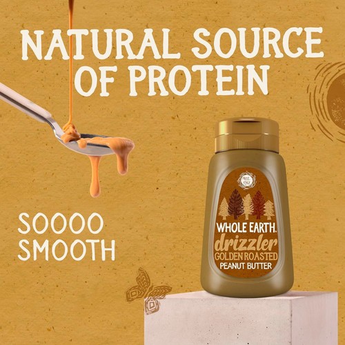 Whole Earth Drizzler Golden Roasted Peanut Butter thumbnail 6